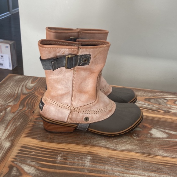 Sorel Slimpack Riding Boots Short RARE - Picture 8 of 15